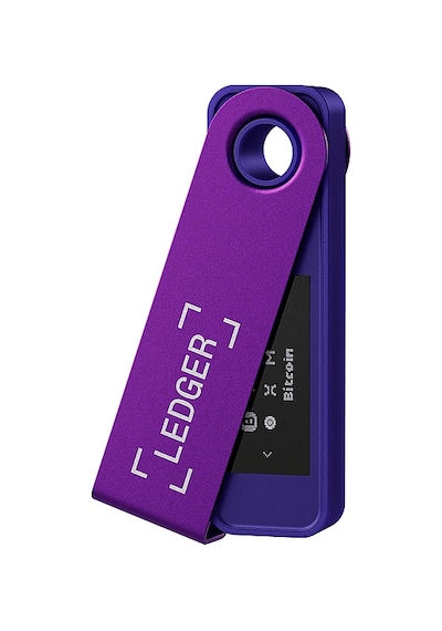Ledger Nano S Plus Type-C 64 GB Kripto Cüzdan Mor