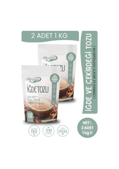 2. Kg Iğde Ve Çekirdeği Tozu Iğde Unu % 100 Doğal Günlük Taze Öğütülür