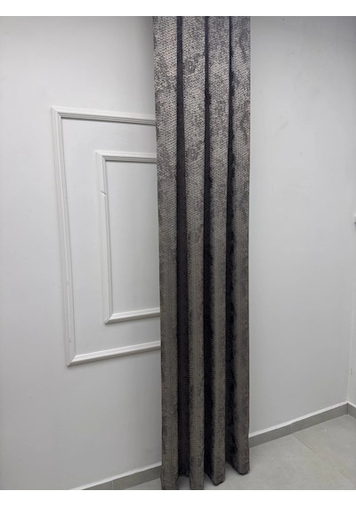 Nevra Toprak V-5309 1/3 Sık Pile Fon Perde Apm