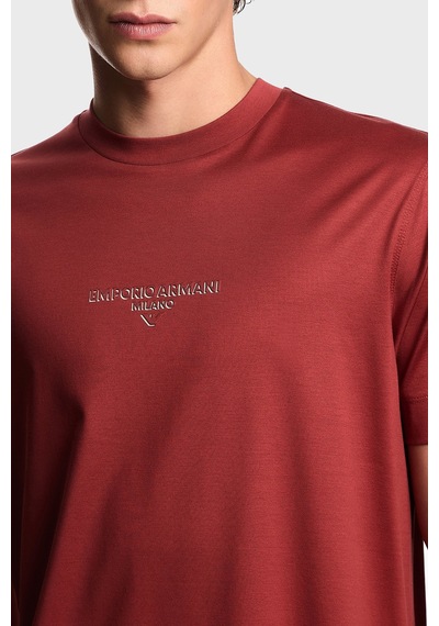 Emporio Armani Erkek T Shirt Em002838 Af10761 U5035 Kırmızı Kırmızı