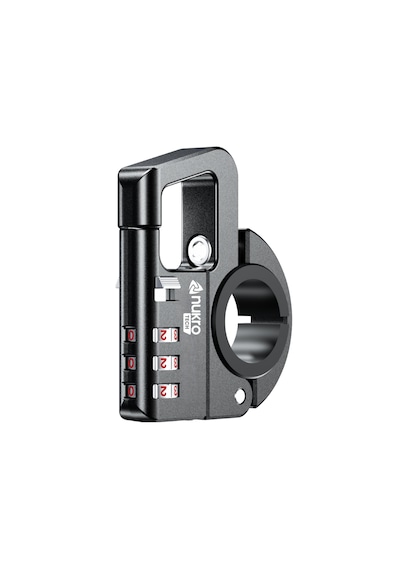 Nukrotech Cbk-4 Şifreli Motosiklet Kask Kilidi Siyah