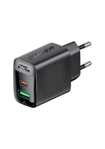 Acefast Pd30w Güç Destekli Gan 1xusb-c + 1xusb-a Çıkışlı Hızlı Duvar Şarj Cihazı - A98