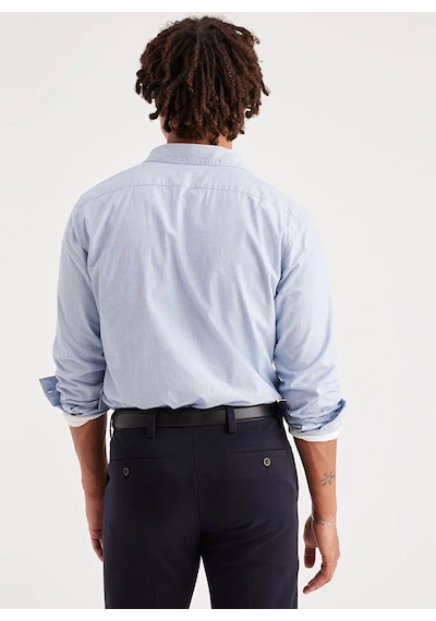 Dockers Ls Ultımate Shırt Slım End On End Delft Erkek Yeşil Gömlek - A4253