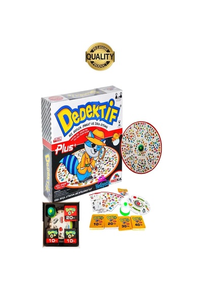 Eğlenceli Dedektif Akıl Zeka Mantık Strateji Oyunu Motor Beceri Gelişim Refleks Ve Dikkat Geliştiren
