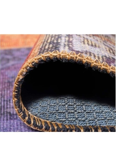 Piksel Halı Renkli Patchwork Desenli Dijital Baskı Halı Çok Renkli