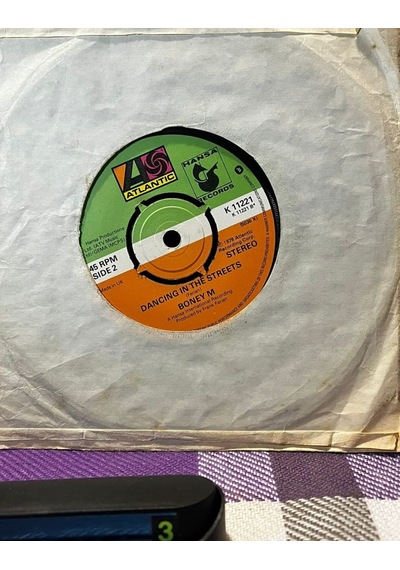 Boney M. - Mary's Boy Child / Oh My Lord / Dancing In The Streets 7" Vinyl Single, Uk Press, 1978