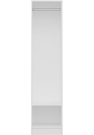 Minar Kale 1 Kapaklı Dolap İlkbahar Mebran 210cm - Beyaz/antrasit - Askılıklı Çok Renkli Minar Kale 1 Kapaklı Dolap İlkbahar Mebran 210cm - Beyaz/antrasit - Askılıklı Çok Renkli