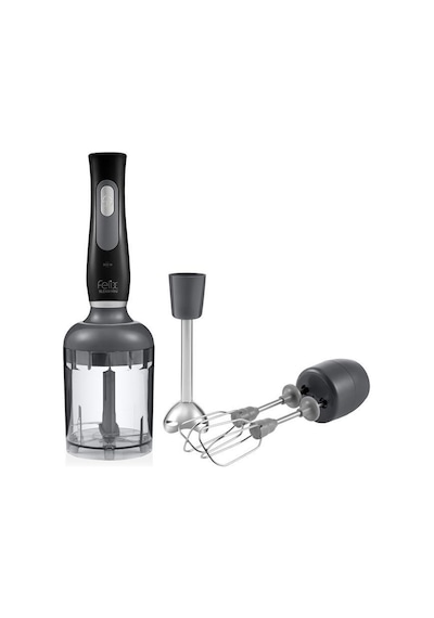 Arzum Felix FL195 Blenix 900 W Çırpıcı Ve Doğrayıcılı Mini El Blender Seti