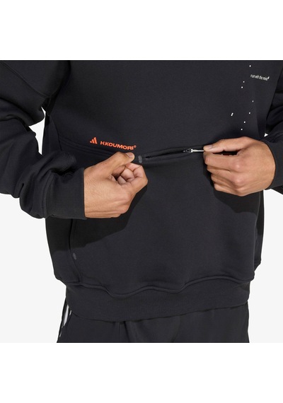 Adidas Adi365 H.koumori Running Erkek Siyah Koşu Sweatshirt Jy4090 Siyah