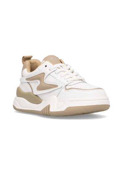 Lufian 121230051 Maya 25k Kadın Hakiki Deri Klasik Sneaker Bej Bej