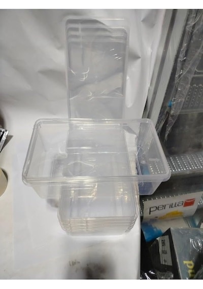 20 Adet Derin Dondurucu Difriz Saklama Kutusu 1 Litre Tüm Sebzeler Yiyecekler İçin Kendinden Kapaklı Tam Koruyucu Buz Diğer