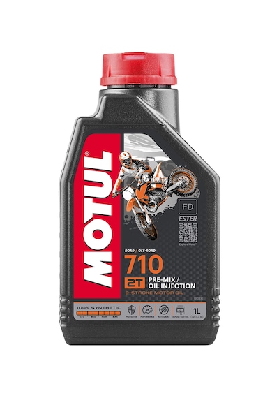 Motul 710 Tam Sentetik 2T Motor Yağı 1 L
