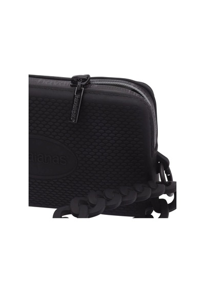 Mini Bag Chain Siyah Plaj Çantası Siyah