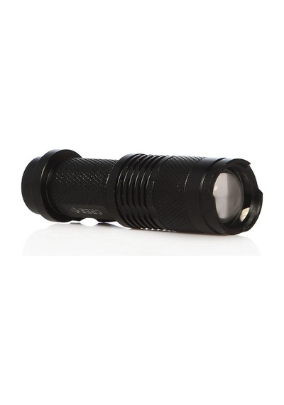 Brs2 Xpe Led Şarjlı Metal El Feneri Açık Gri