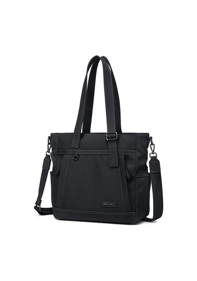 Smart Bags Twill Dimi Kumaş Kadın Omuz Çantası 3331 Siyah