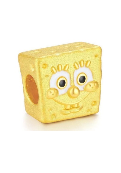 Süngerbob Charm Gümüş Kaplama