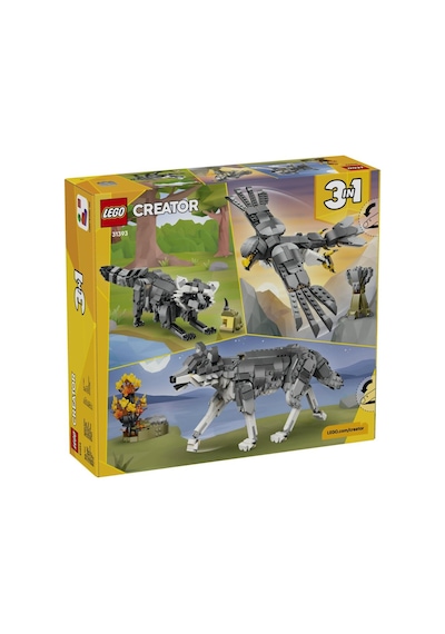 Lego 31393 Creator Ormanı Hayvanları: Gri Kurt