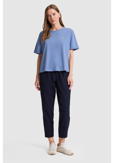 U.s. Polo Assn. Kadın İndigo Tişört Basic 50323545-vr028