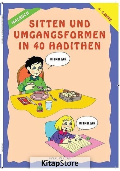 Boyamalı 40 Hadiste Ahlak ve Görgü Kuralları- Uysal Yayınevi