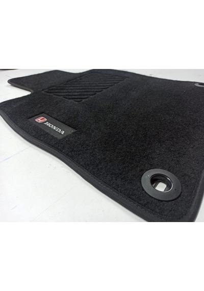 Honda Civic Fc5 2016-2021 Velur Halı Paspas Özel Anti-slip Kaydırmaz Taban