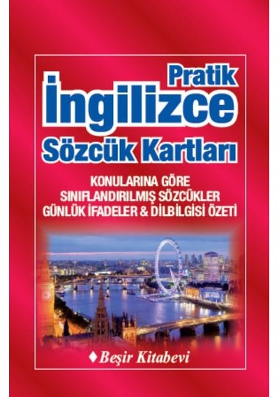 Pratik İngilizce Sözcük Kartları- Beşir Kitabevi