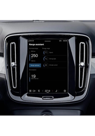 Volvo Xc 60 8,7 İnç Navigasyon Uyumlu 9h Nano Ekran Koruyucu 2024-2025