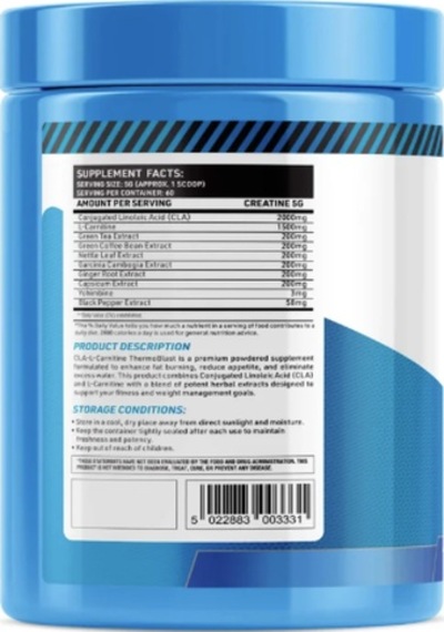 Everload Nutrition Cla + L-carnitine & Green Tea 60 Servis