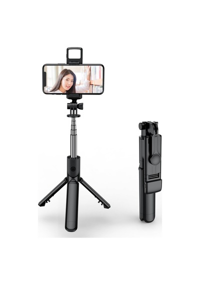 70 Cm Katlanabilir 2 Mod Işıklı Uzaktan Kumandalı Telefon Tripodu