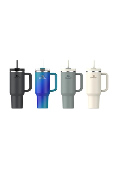 Quencher H2.0 Flowstate Pipetli Termos Bardak 1.18 Litre - Sea Glass Aura Paslanmaz Çelik Çok Renkli