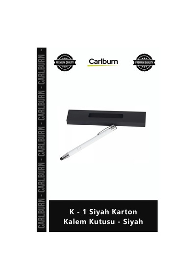 Özel Üretim Şık Kaliteli Toptan Lüks Logo Baskılı Kurumsal K 1 Siyah Karton Kalem Kutusu Siyah Diğer