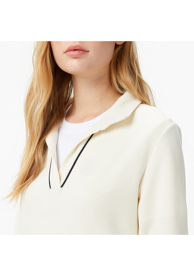 Nautica Kadın Krem Regular Fit Sweatshirt Düz 57k304t Krem