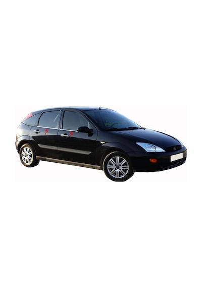 Ford Focus Hb-sedan Krom Cam Çıtası 4 Prç P.çelik 1998-2005 Arası