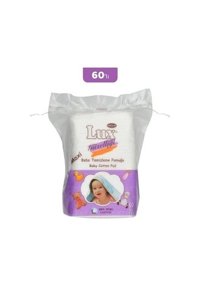 Lux Bebe Temizleme Pamuğu 60 Adet