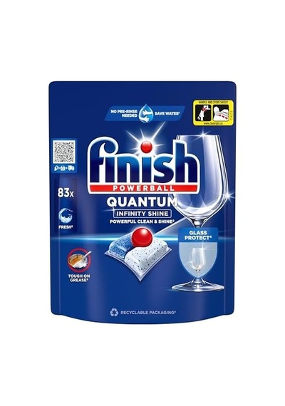 Quantum Infinity Shine 83 Kapsül Bulaşık Makinesi Deterjanı Tableti 1 X 83 Kapsül
