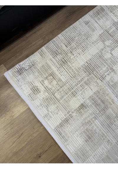 Hoom Rugs Touch 801 Kemik Bej Modern Salon Halısı Bej