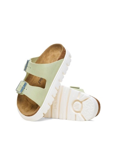Birkenstock Arizona Chunky Kadın Terlik - Lime Yeşil