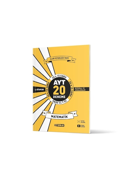 Ayt Matematik 20 Li İkinci Dönem Deneme 6. Kitap