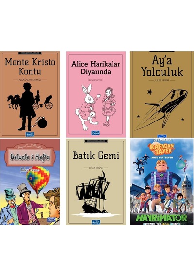 Rafadan Tayfa Hayrimatör Arzu Yurtseven Ve Parıltı Yayınları 6 Kitap Set +sudoku Hediyeli