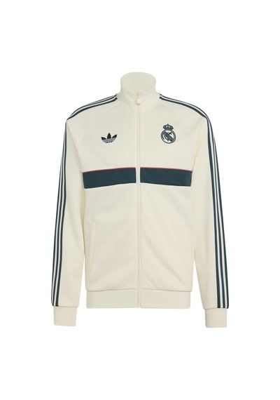Ivory Adidas Real Madrid Erkek Futbol Ceket Og2 Tt Kg2971 Bej