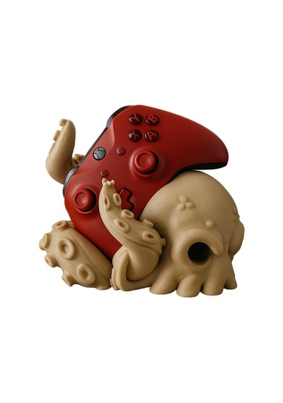 Ahtapot Tasarımlı Gamepad Standı