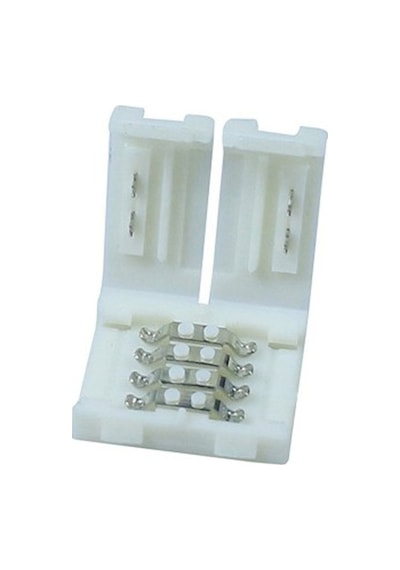 5 Adet 3 Çip Rgb Led Ekleme Aparatı 4 Pin Şerit Led Lehimsiz Birleştirici