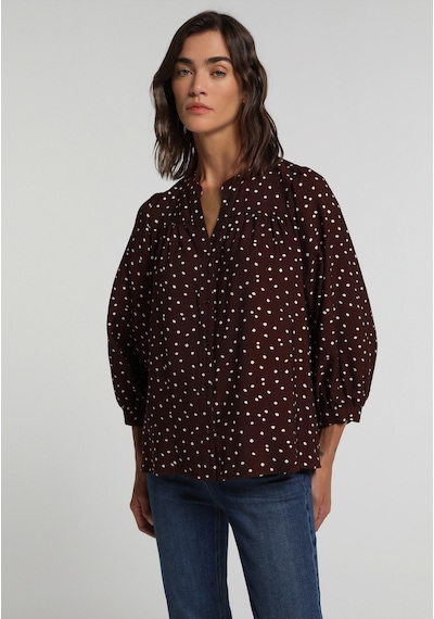 Colin's Colins Fashion Fit Kadın Kahverengi Gömlek Cl1082000 Q1.v1 Brw