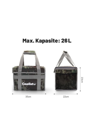 Coolist Cl26c 26 Litre Katlanabilir Termos Bez Çanta / Buzluk