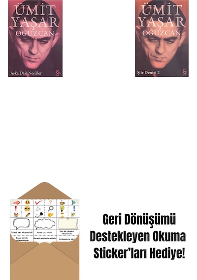 Aşka Dair Nesirler + Şiir Denizi 2 + Okuma Sticker'ları
