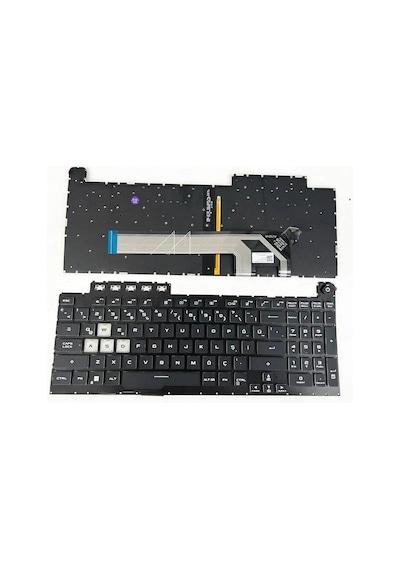 Asus Tuf Fx506lh, Fx506hm Klavye Aydınlatmalı Işıklı Rgb Tuş Takım