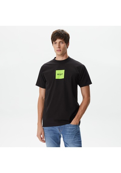 Huf Set Box Erkek Siyah T-shirt