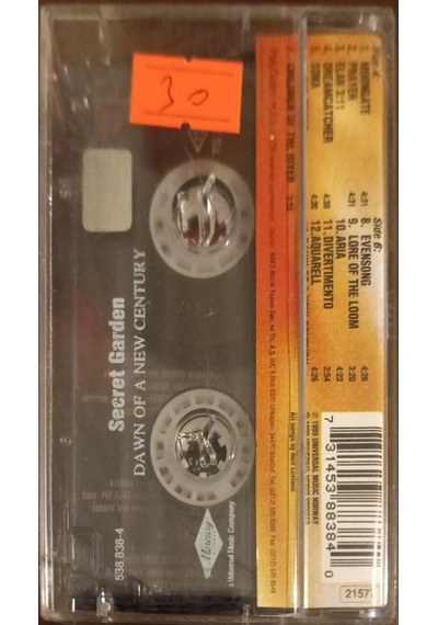 Plak Değildir Kaset Tir Secret Garden Dawn Of A New Centürky Ka