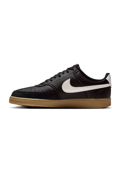 Nike Court Vision Low Erkek Siyah Sneaker Ayakkabı Siyah