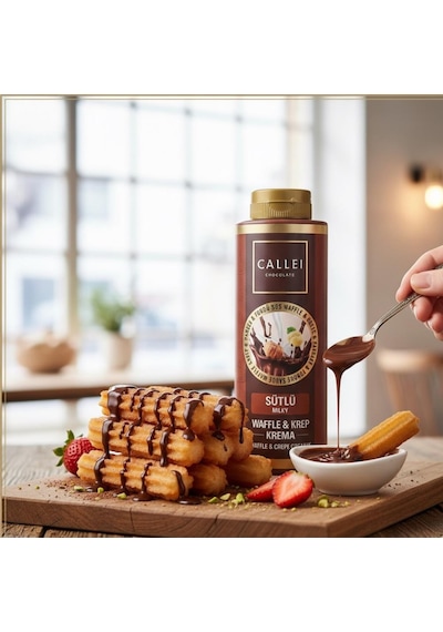 Callei 300 Gr Sütlü Waffle