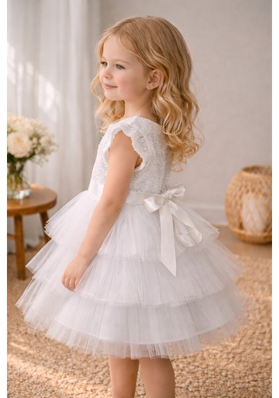Uğur Bebe Beyaz Renk Pullu Kat Kat Kabarık Astarlı Kurdeleli Gizli Fermuarlı Kız Çocuk Abiye Elbise Beyaz Beyaz Uğur Bebe Beyaz Renk Pullu Kat Kat Kabarık Astarlı Kurdeleli Gizli Fermuarlı Kız Çocuk Abiye Elbise Beyaz Beyaz